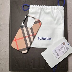 New Burberry Check iPhone 15 Pro Case